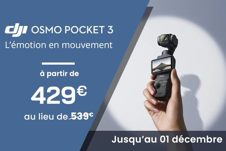 Promotion DJI Osmo Pocket 3