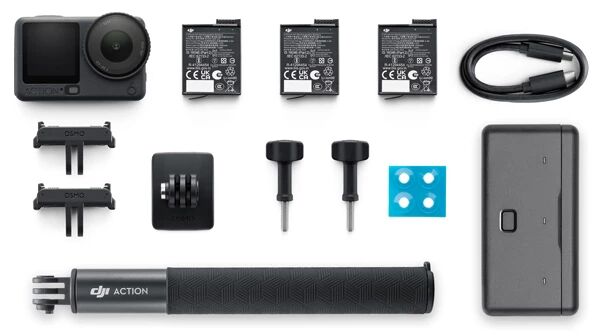 Contenu du pack DJI Osmo Action 6 Adventure Combo Contenu du pack DJI Osmo Action 6 Adventure Combo
