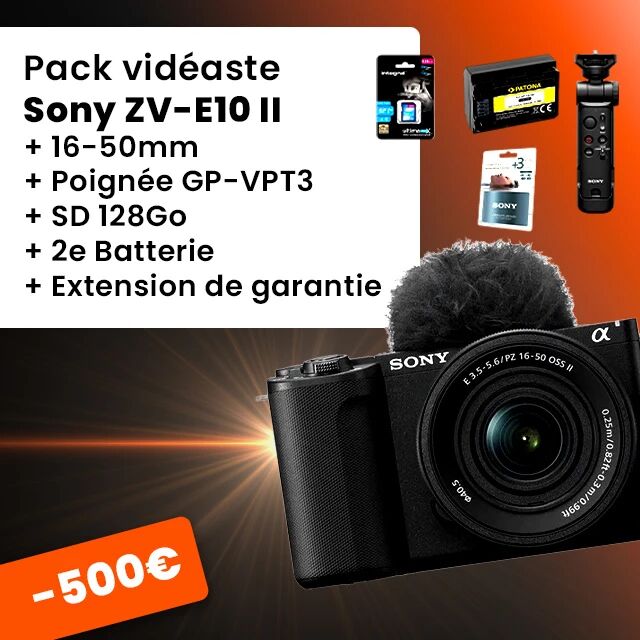 Promotion Black Friday Sony ZV-E10 II