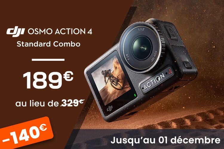 Promotion DJI Osmo Action 4