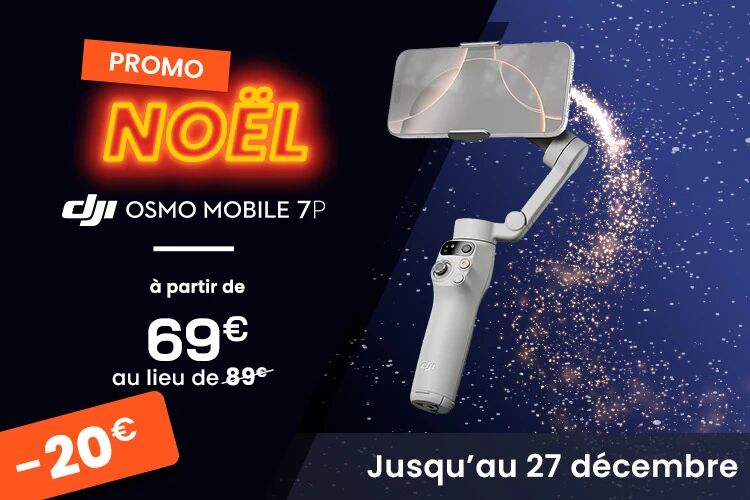 Promotion DJI Osmo Mobile 7<br />  