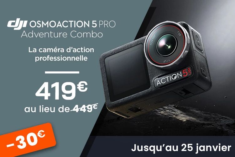Promotion DJI Action 5 Pro