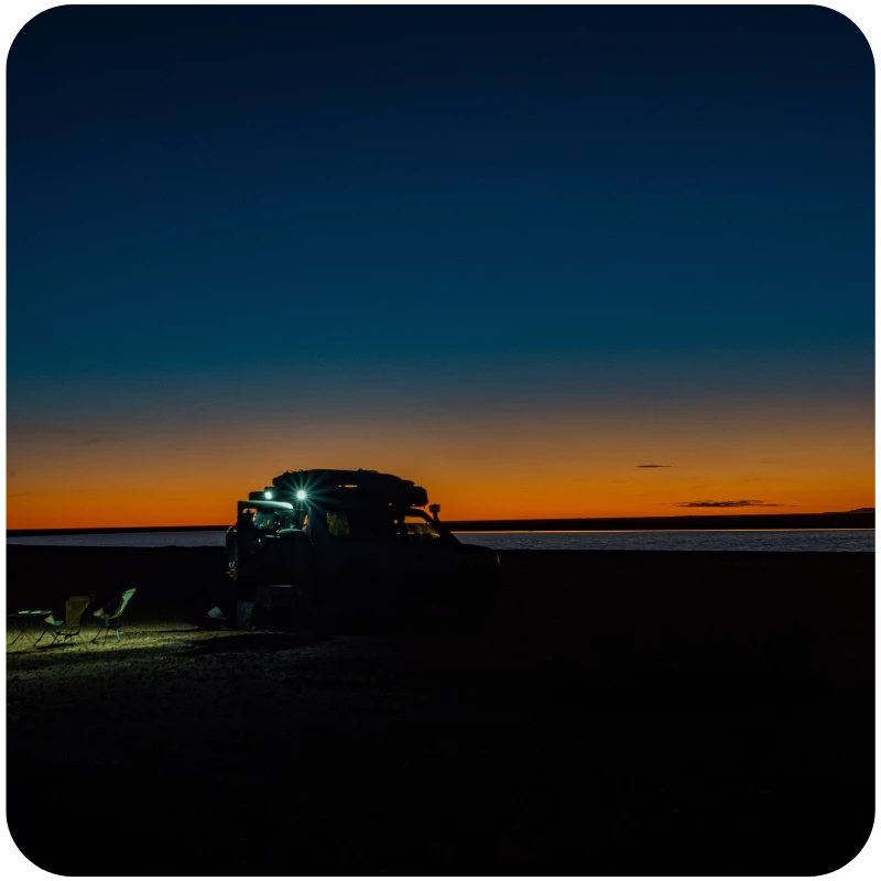 Partenaires Les Avanturiers - coucher de soleil Maroc