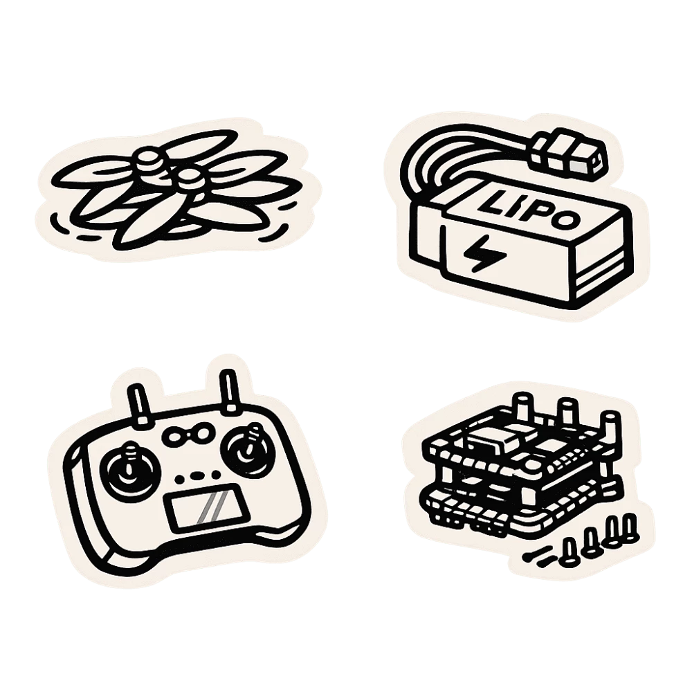 Accessoires drones FPV (pictogramme)