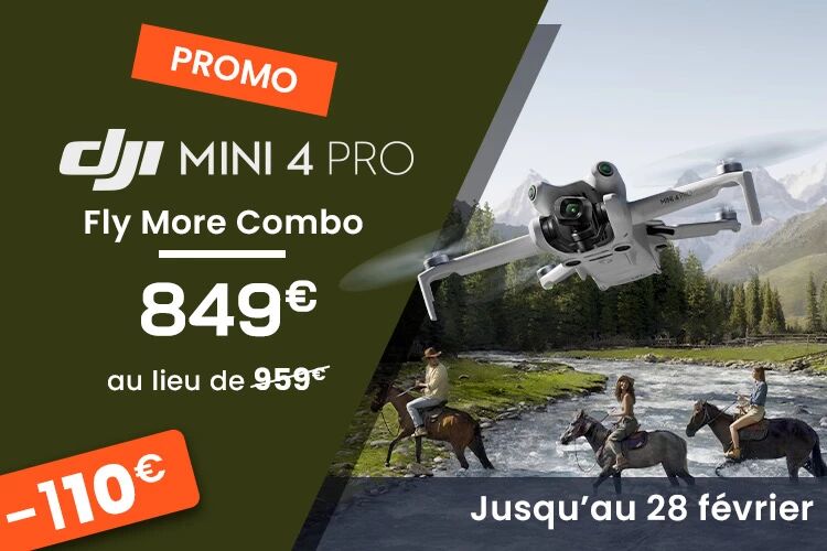 Promotion DJI Mini 4 Pro