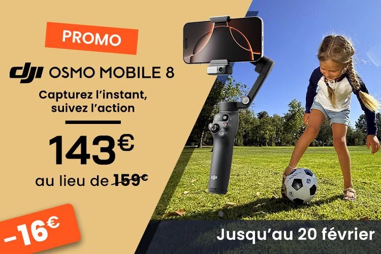 Promotion Dji Osmo Mobile 8