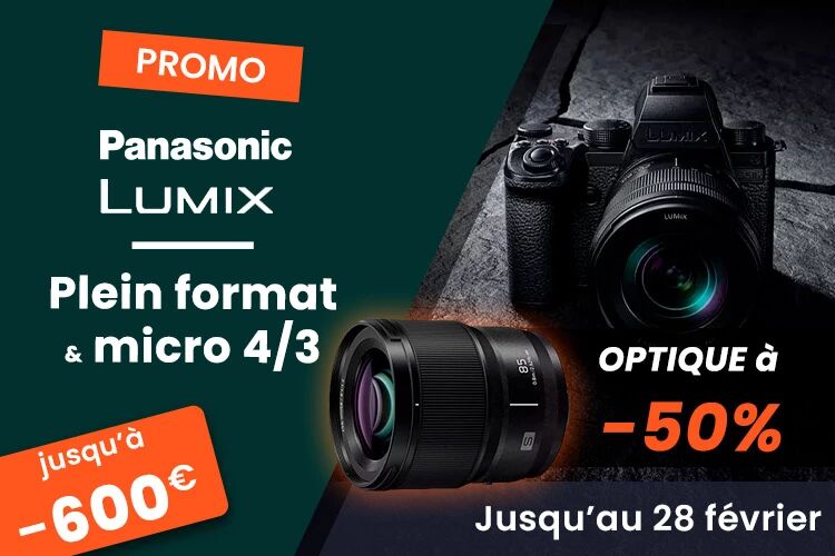 Promotion sur les bo�tiers Panasonic Lumix plein format et micro 4/3