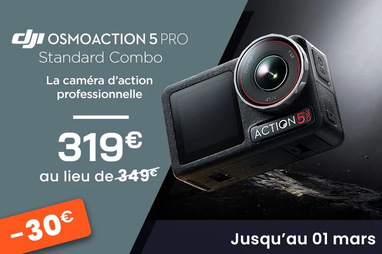 Promotion DJI Osmo Action 5 Pro