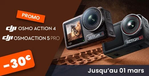 Promotion DJI Osmo Action 4 & 5