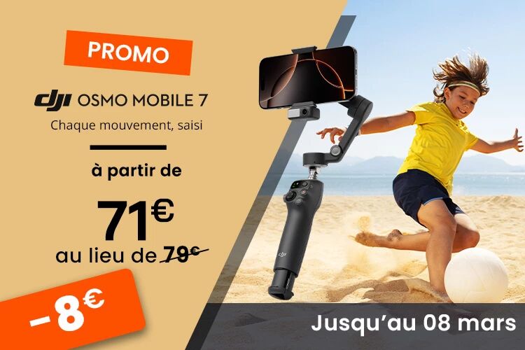 Promotion DJI Osmo Mobile 7 