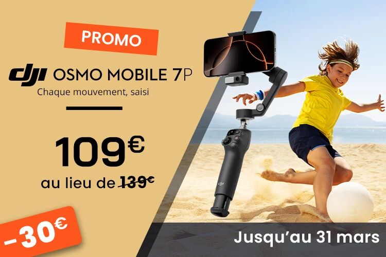 Promotion DJI Osmo Mobile 7P
