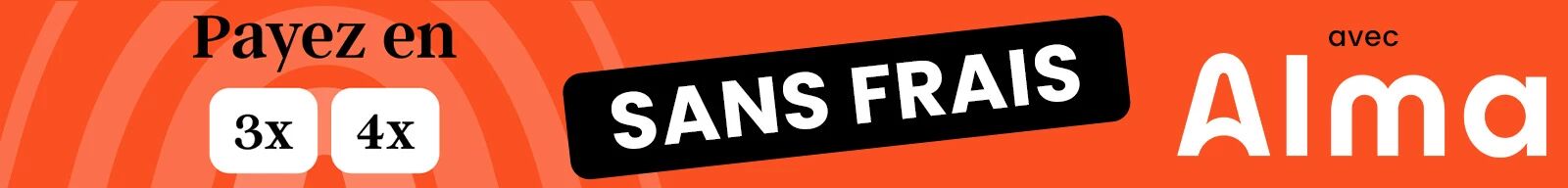 Paiement Alma sans frais