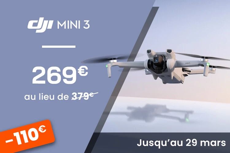 Promotion gamme DJI Mini 3