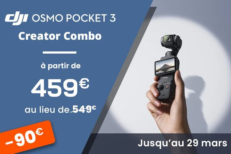 Promotion DJI Osmo Pocket 3