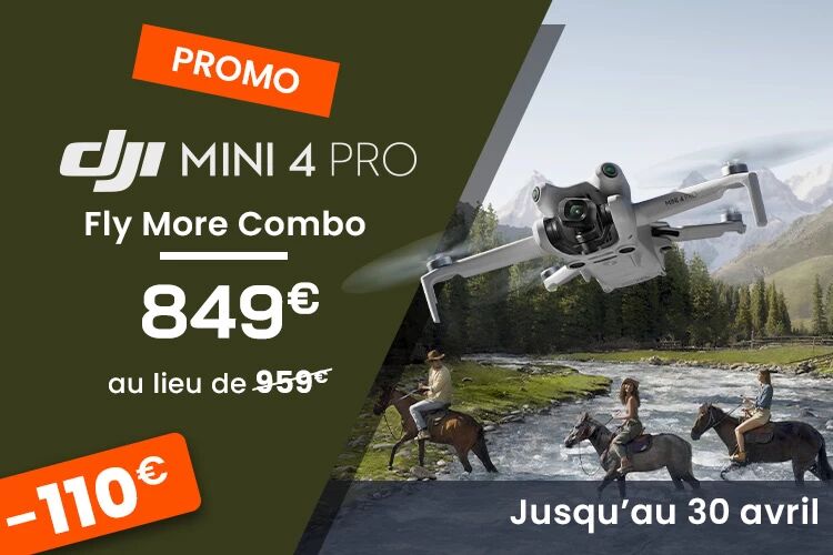 Promotion gamme DJI Mini 4 Pro