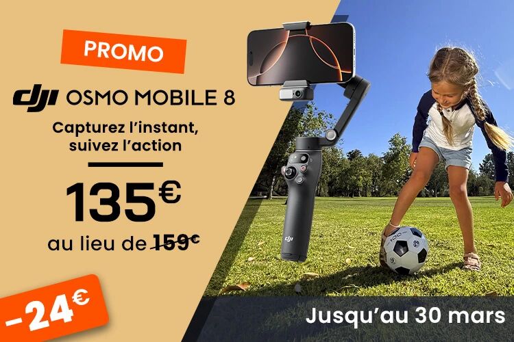 Promotion DJI Osmo Mobile 8
