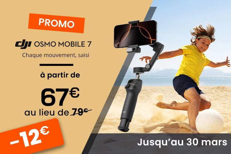 Promotion DJI Osmo Mobile 7