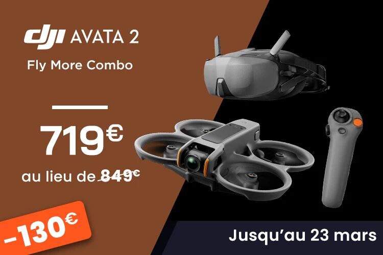 Promotion gamme DJI Avata 2