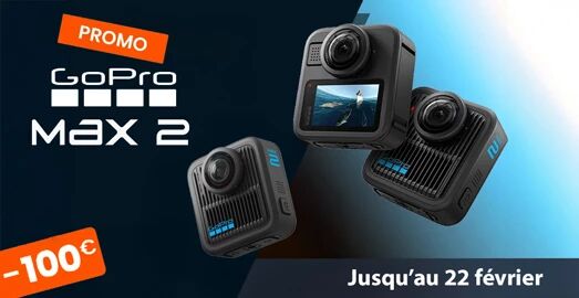 Promotion GoPro Max 2 (100� de remise)