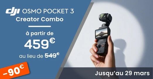 Promotion DJI Osmo Pocket 3