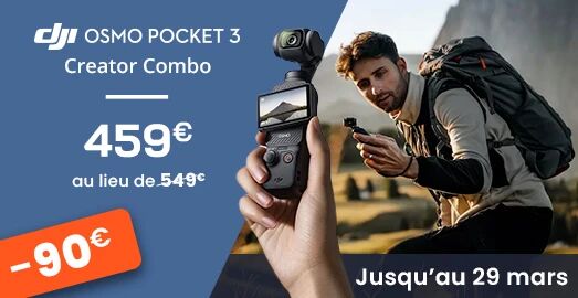 Promotion DJI Osmo Pocket 3
