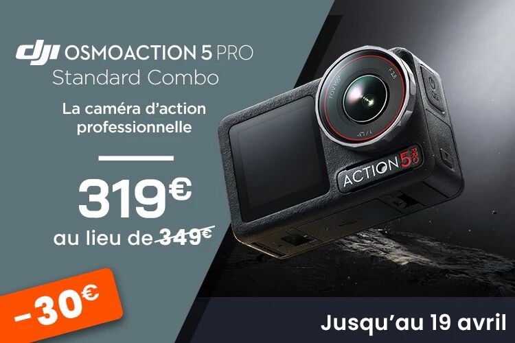 Promotion DJI Osmo Action 5 Pro