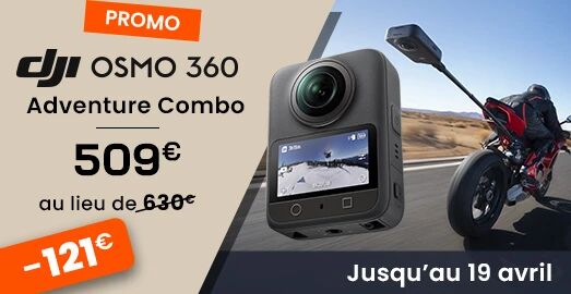 Promotion DJI Osmo 360