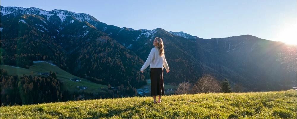 Photo montagne prise par la DJI Pocket 4