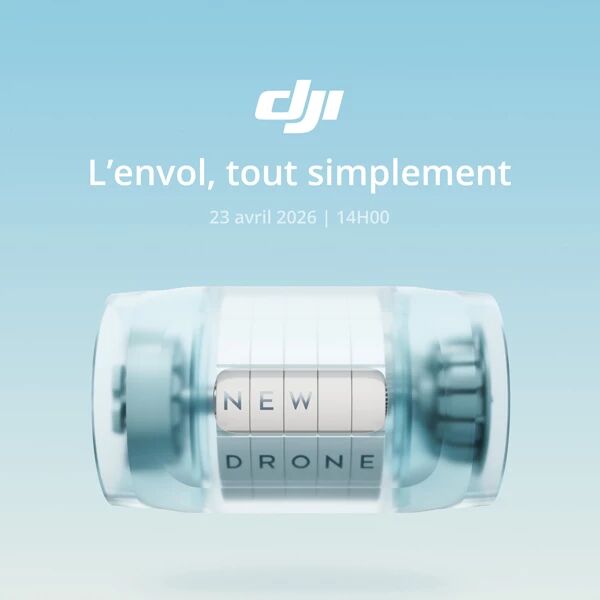 Teaser DJI Avril : L'envol, tout simplement.