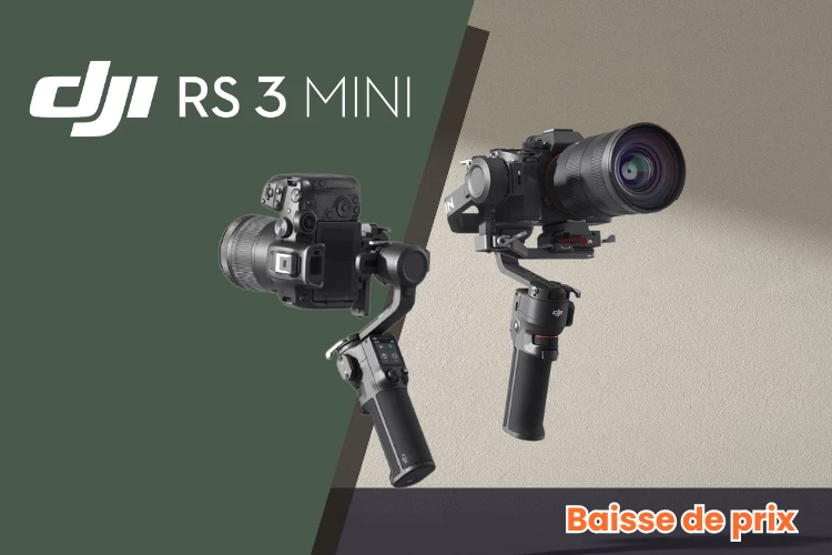 Baisse de prix DJI RS 3 Mini