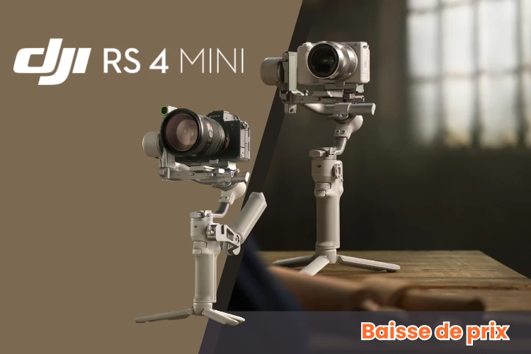 Baisse de prix DJI RS 4 Mini