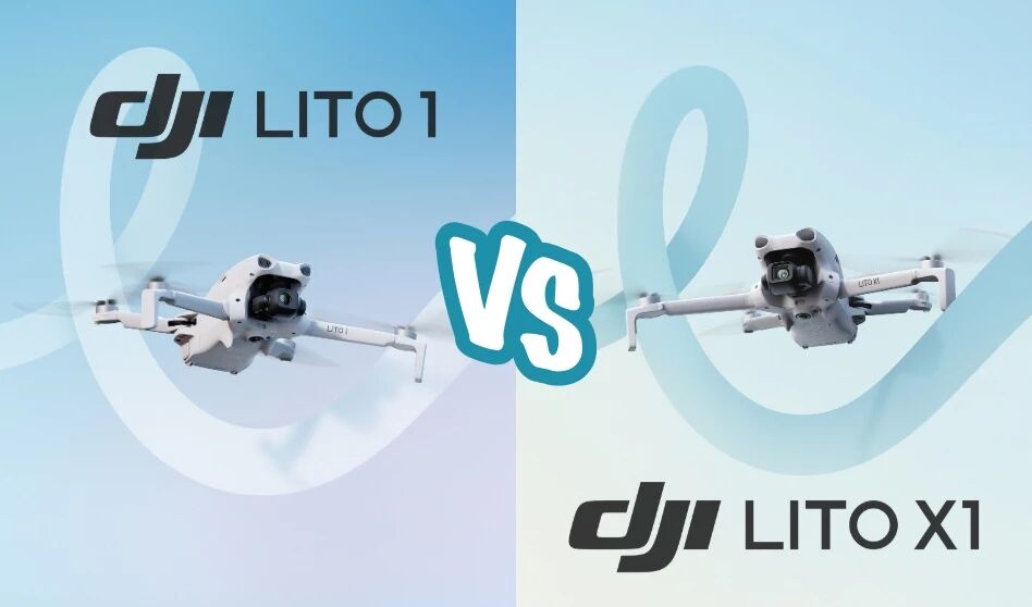 Article de blog comparatif DJI Lito 1 vs DJI Lito X1