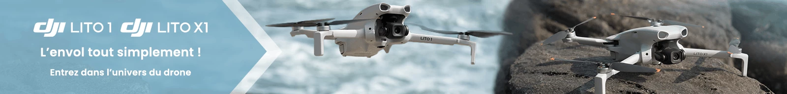 Nouveaux drones DJI Lito