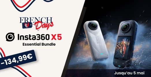 Offre French Days Insta360 X5 Essential Bundle