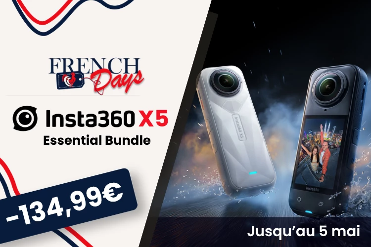 Offre French Days Insta360 X5