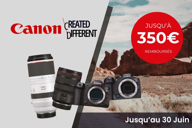 Offre de remboursement Canon