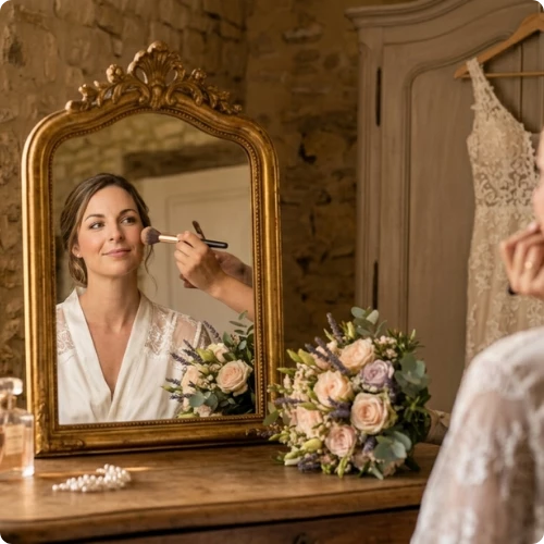 galerie photo mariage : maquillage