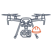 Pictogramme drone professionnel