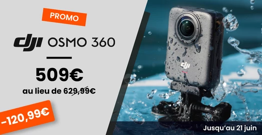 Promotion DJI Osmo 360
