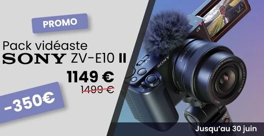 Promo Sony ZV-E10 II