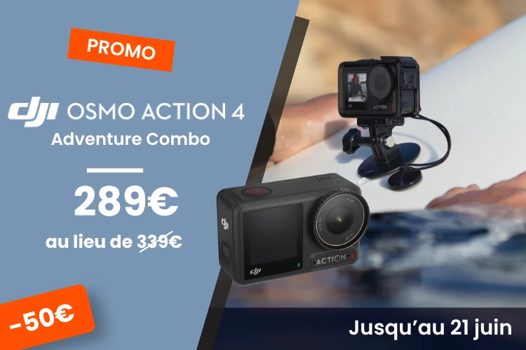 Promotion DJI Osmo Action 4