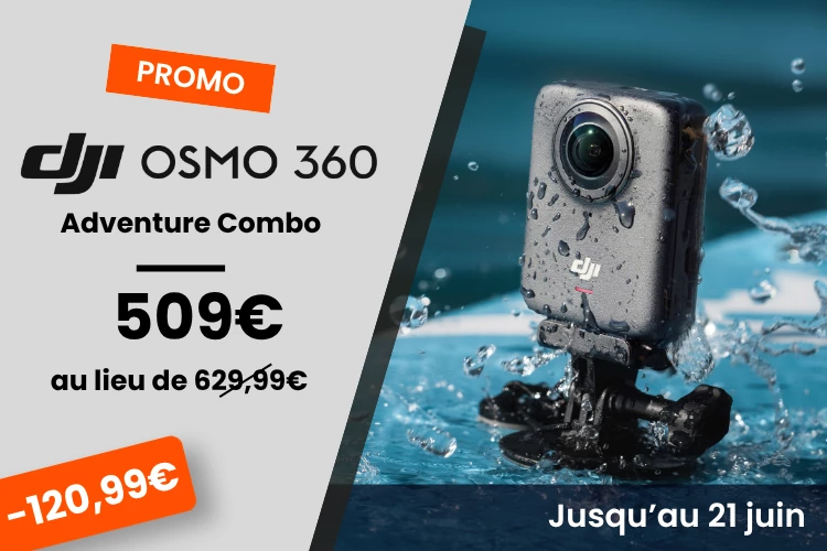 Promotion DJI Osmo 360 Adventure Combo