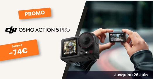 Promotion DJI Osmo Action 5 Pro