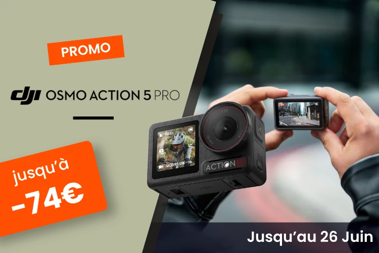 Promotion DJI Osmo Action 5 Pro