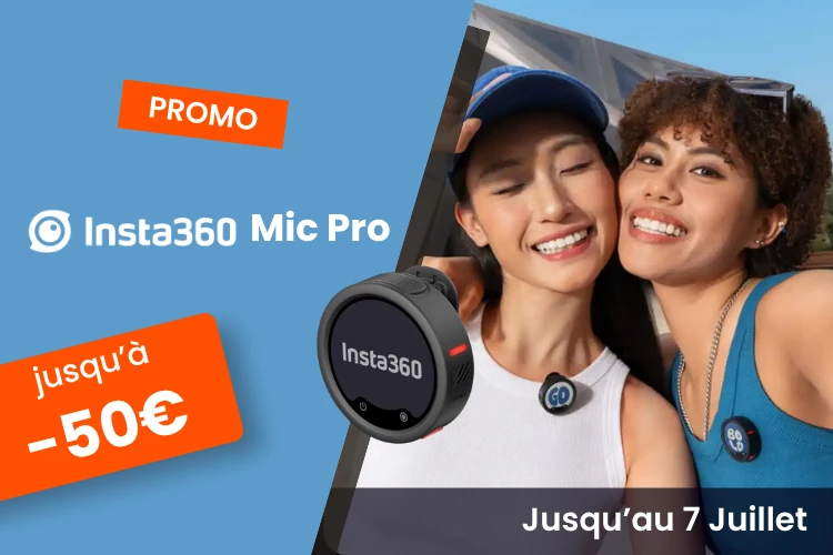 Promotion Insta360 Mic Pro