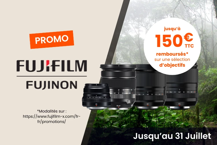Remboursement jusqu'� 150� sur une s�lection d'objectifs Fujinon 