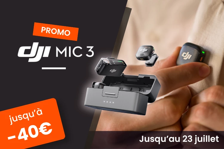 Jusqu'� -40� de r�duction sur la DJI MIC 3