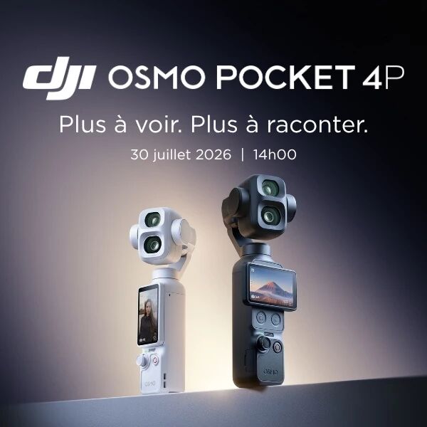 Image annon�ant l'arriv�e de la nouvelle cam�ra DJI Osmo Pocket 4P