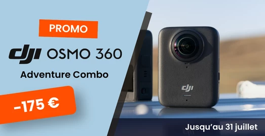 Promo DJI Osmo 360 Adventure Combo