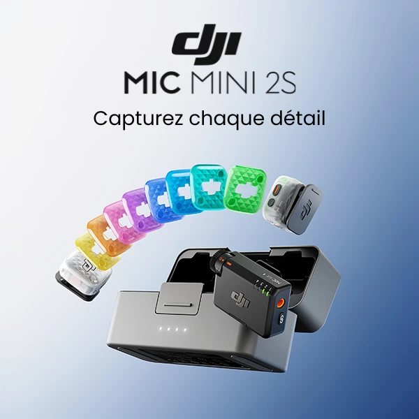 Teaser annonce DJI Mic Mini 2S